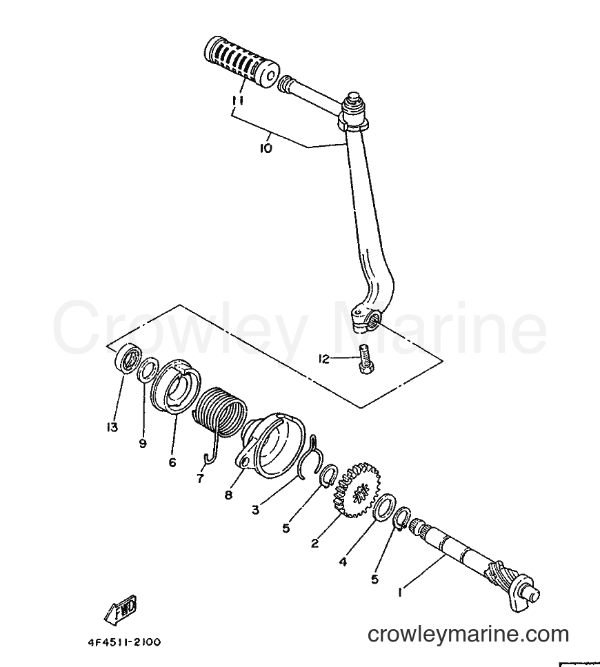 1988 Scooter LB50 - LB50 (3AR) [999] - STARTER