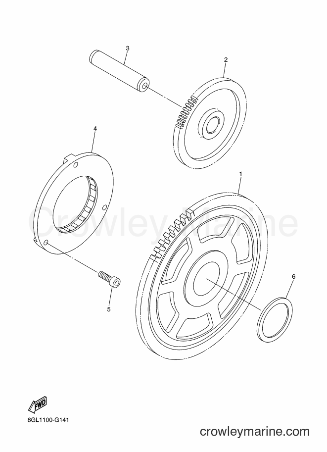 Yamaha Motors RFX10RSS (8HK5) [020] - STARTER