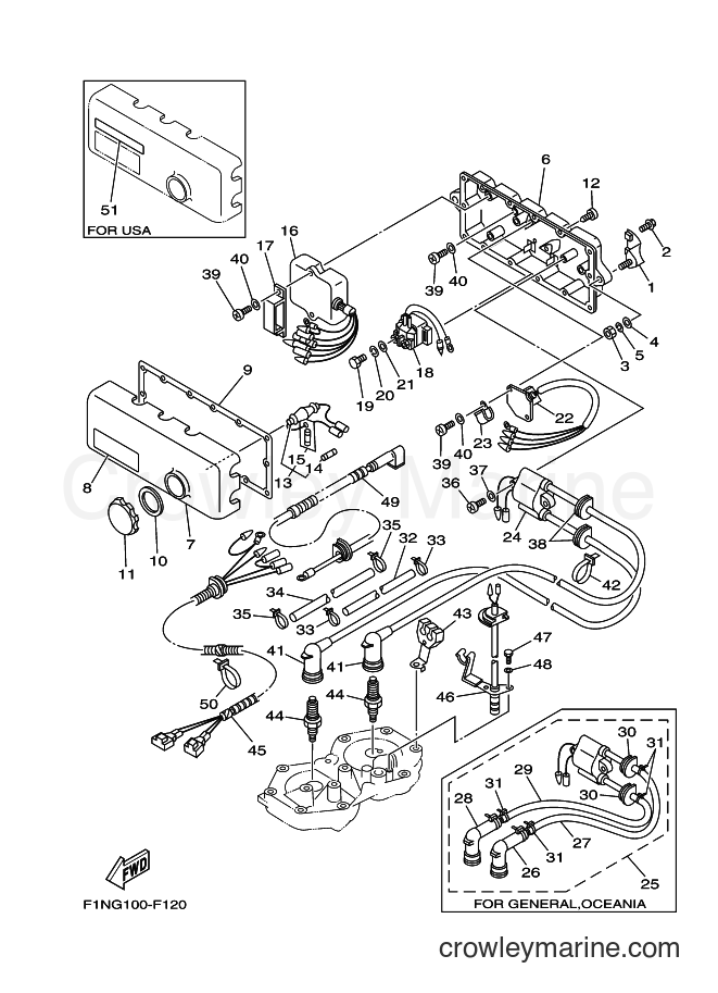 Yamaha Motors JET FOR SJ700AY (64V2) [040] - ELECTRICAL 1