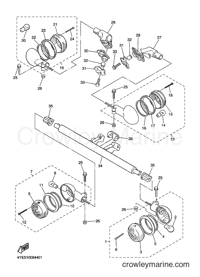 Yamaha Motors XVZ13LT (4YEF) [020] - FLASHER LIGHT