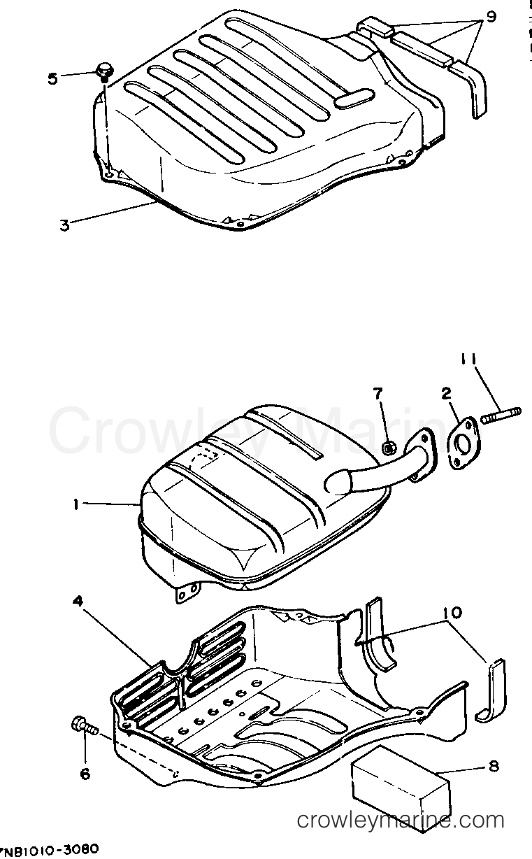 Yamaha Motors EF1600R - EXHAUST