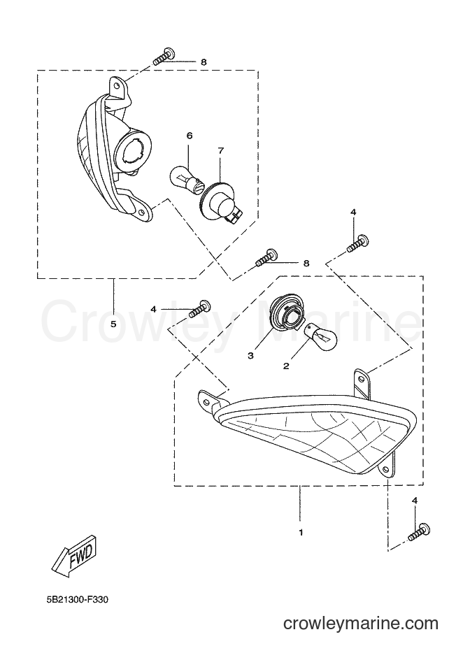 Yamaha Motors VP250 (5B29) [030] - FLASHER LIGHT