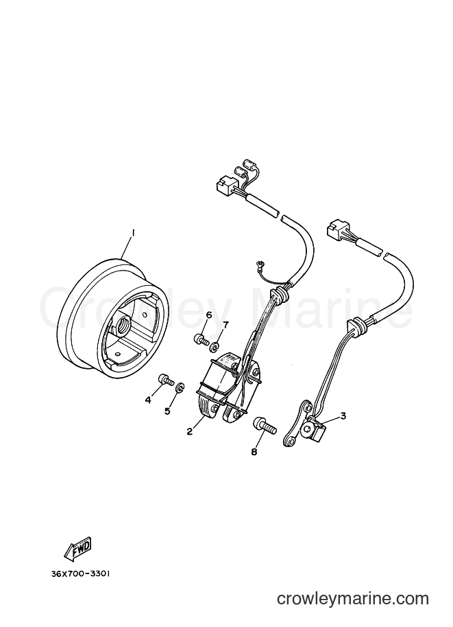 1994 Street Bike AG200F - AG200F (3GX7) [010] - GENERATOR