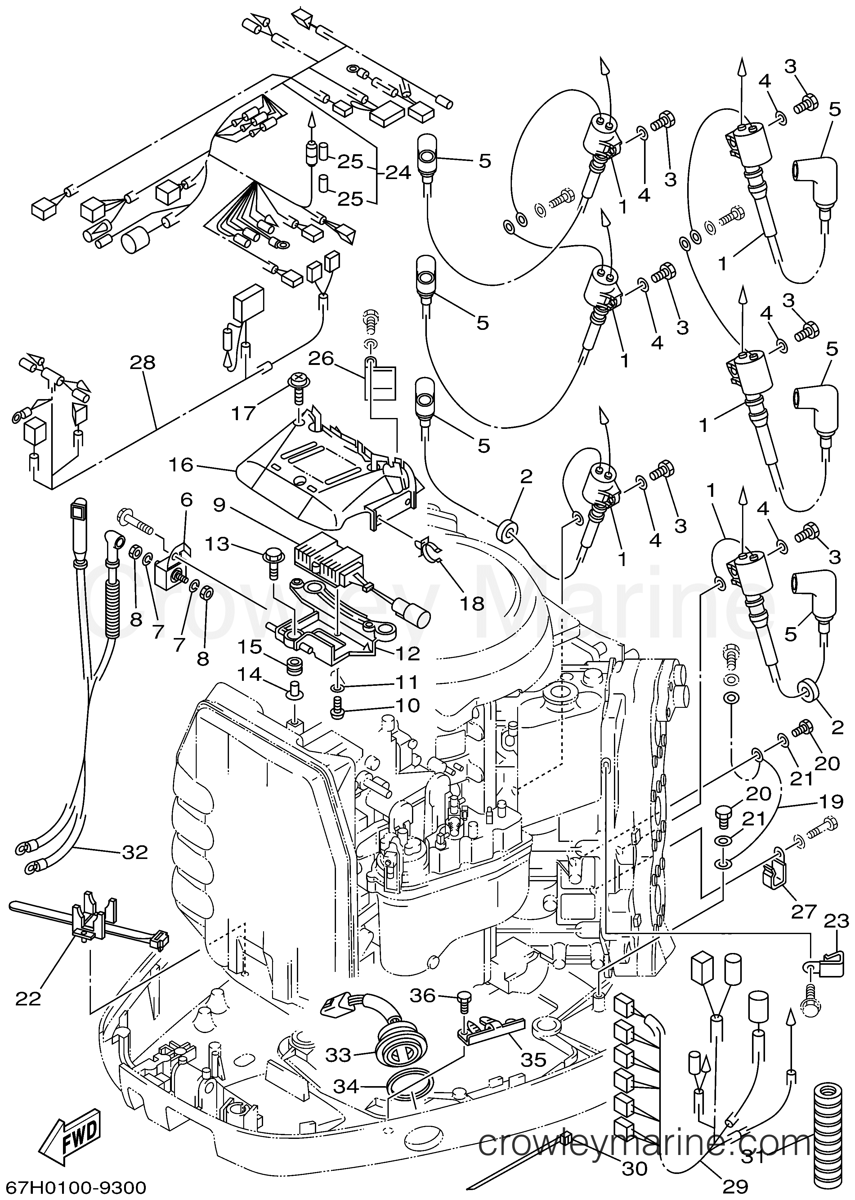 Yamaha Motors PX150TLRX - ELECTRICAL 2
