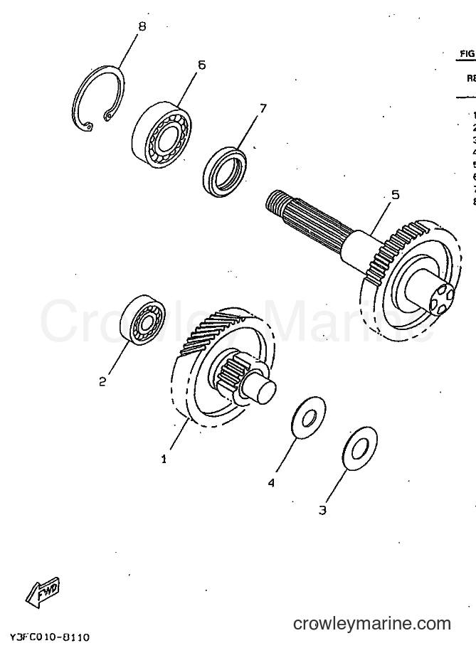 1998 Scooter CW50 - CW50 (4VVF) [010] - TRANSMISSION