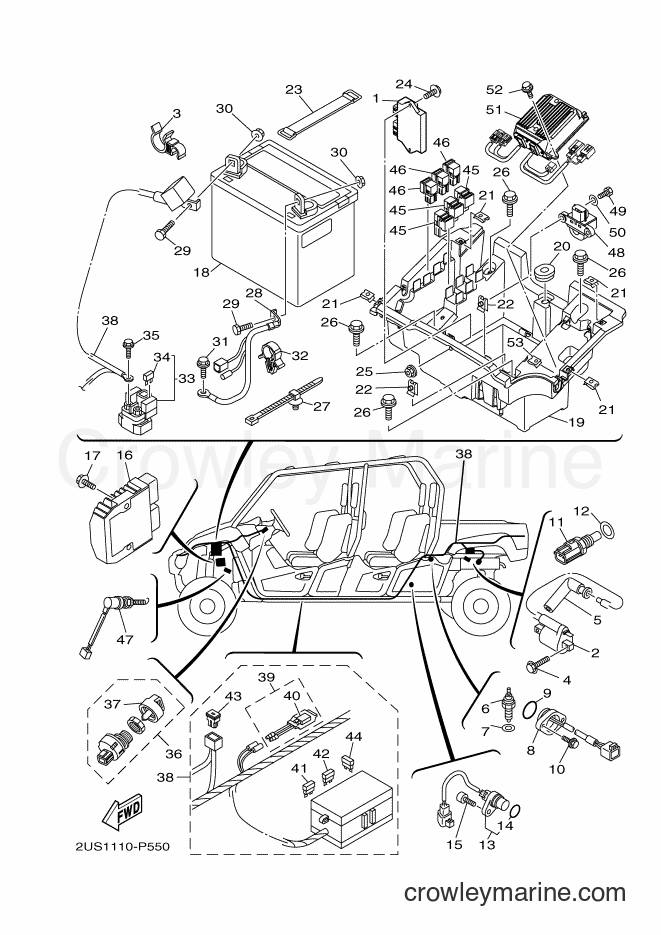Yamaha Motors YXC700E (2US2) [010] - ELECTRICAL 1
