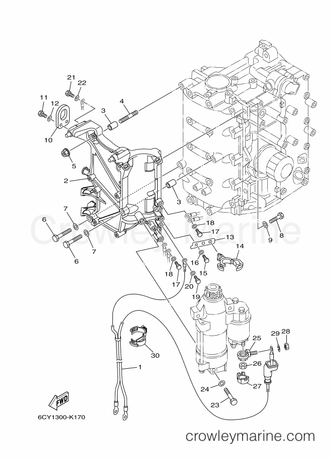 Yamaha Motors F40GETL (6CY3) [020] - ELECTRICAL 4