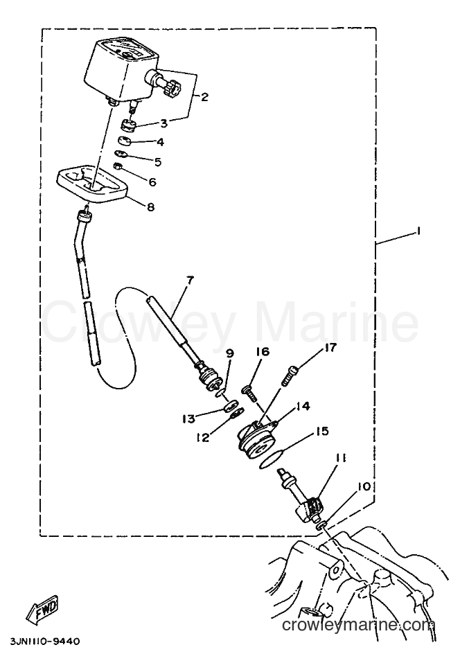 1989 ATV YFU1 - YFU1 (3JN2) [010] - ALTERNATE FOR METER