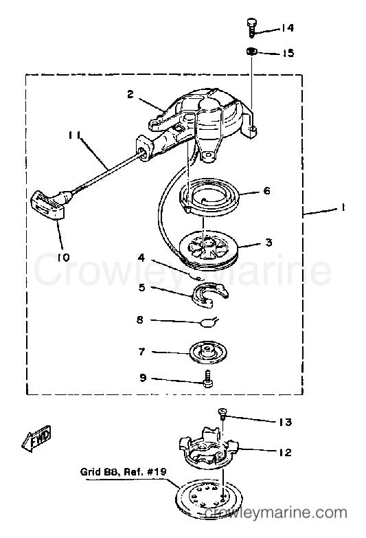 Yamaha Motors 2SK - MANUAL STARTER