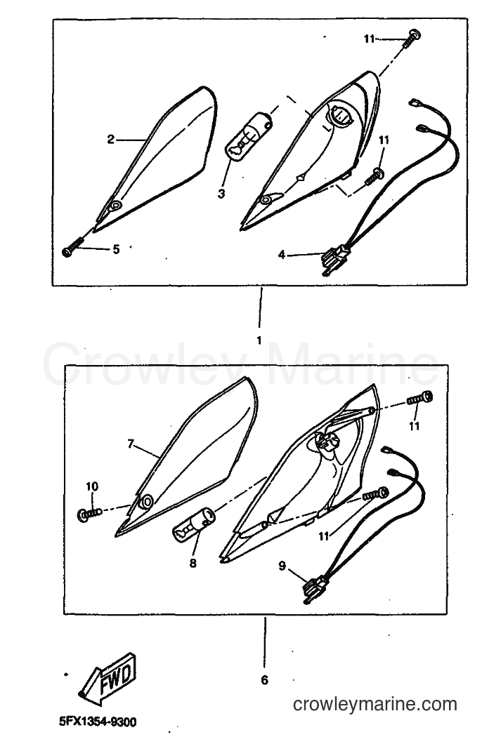 1999 Scooter CW50RS - CW50RS (5FX7) [010] - FLASHER LIGHT