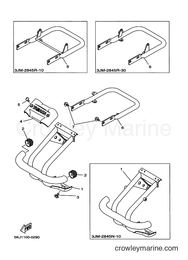 Yamaha Motors YFS200 (5KJ2) [010] - GUARD