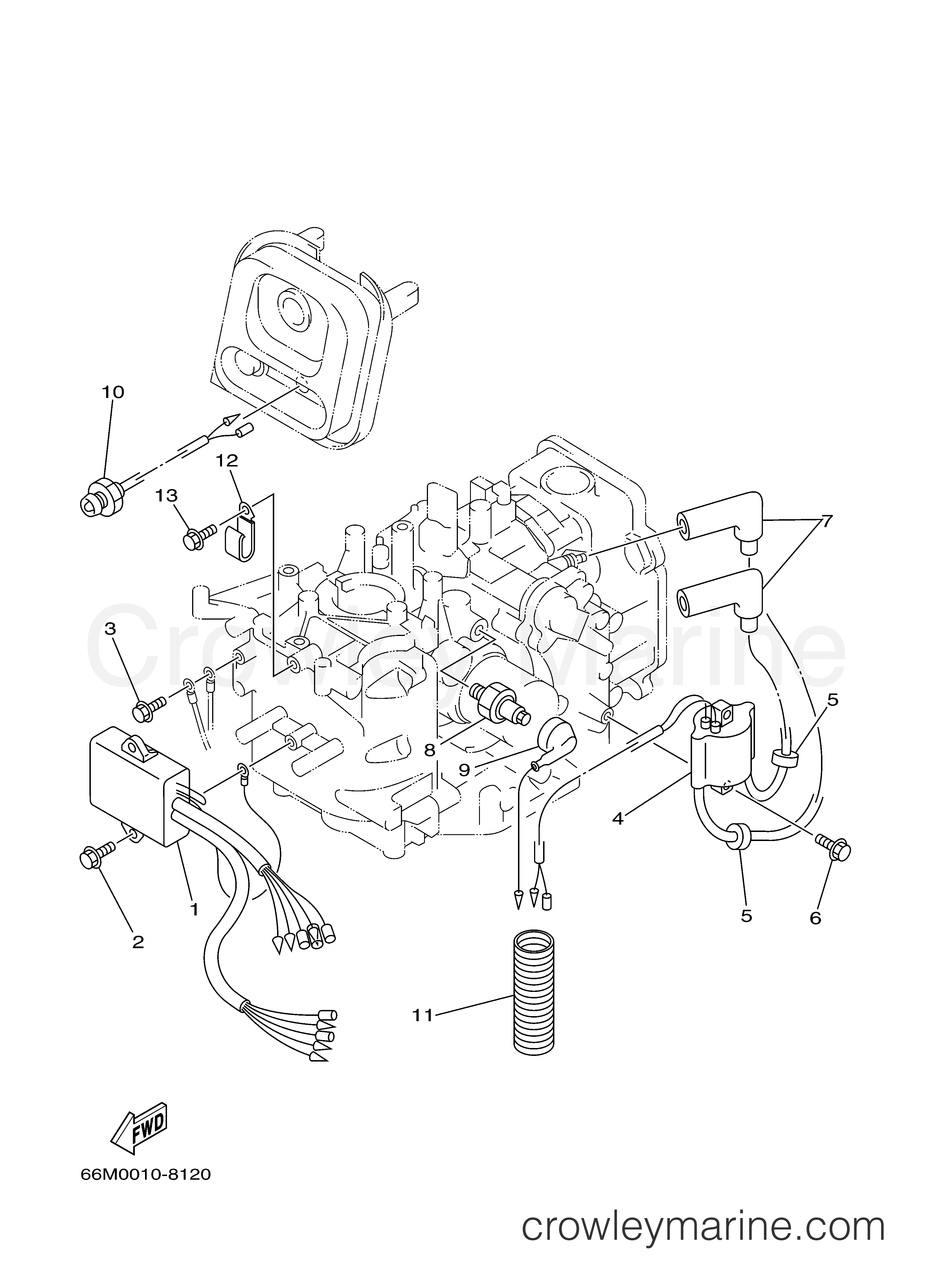 Yamaha Motors F15ESHY - ELECTRICAL 1
