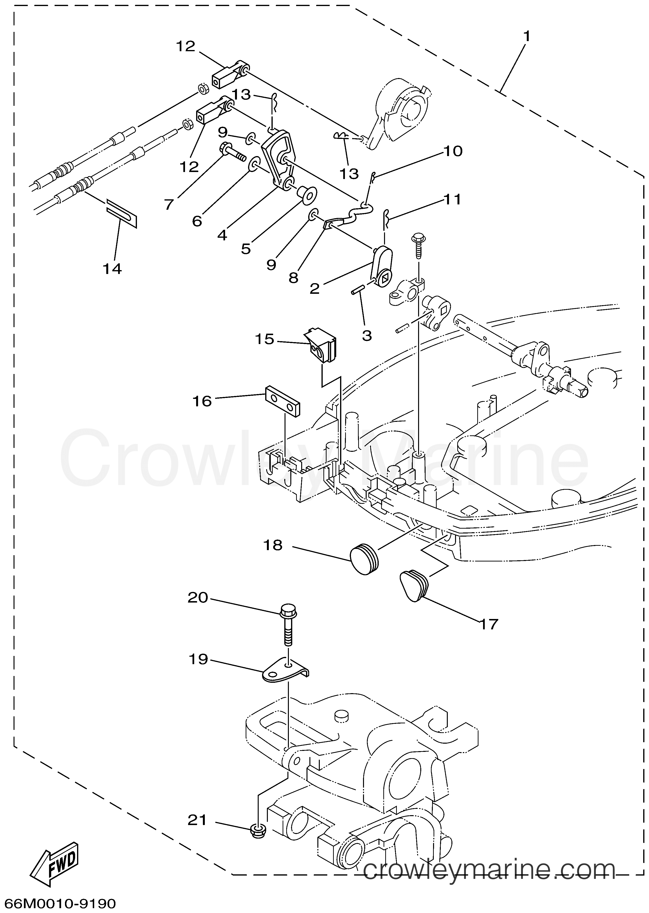 Yamaha Motors F15MSHA - REMO-CON ATTACHMENT