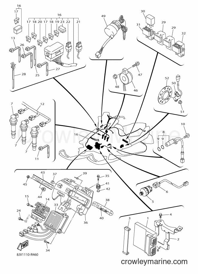 Yamaha Motors RS10SUV (8JV3) [020] - ELECTRICAL 1