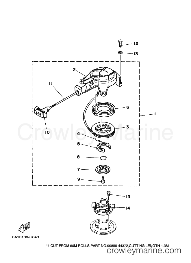 Yamaha Motors 2MSHD (6A14) [020] - STARTER