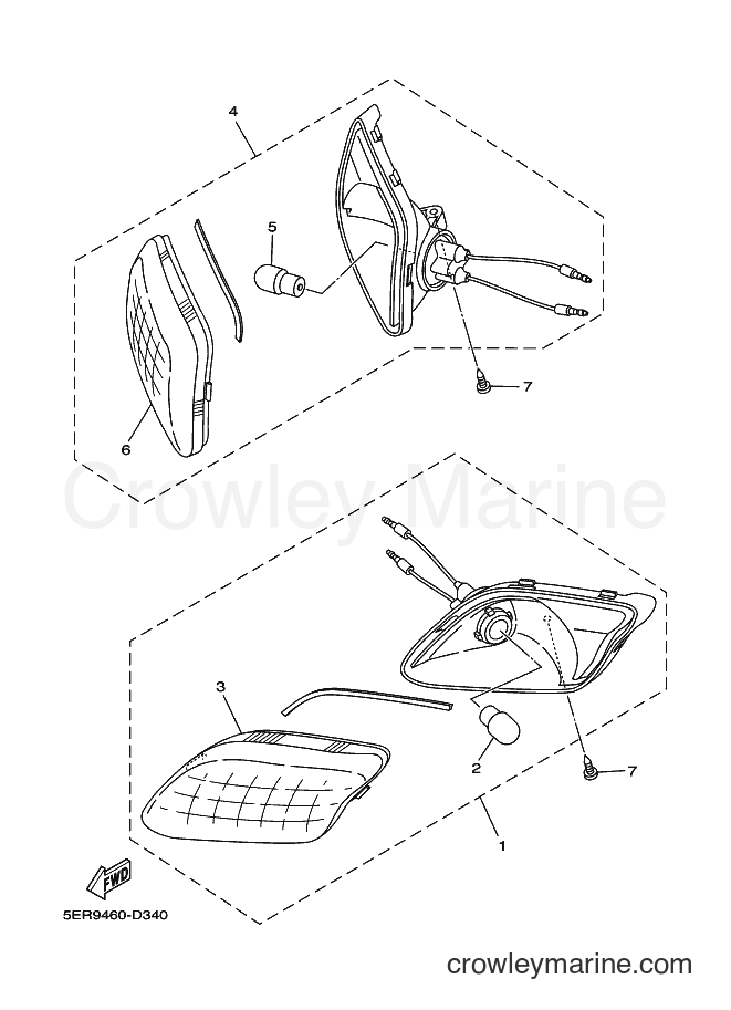 Yamaha Motors T105SE (5ERA) [010] - FLASHER LIGHT