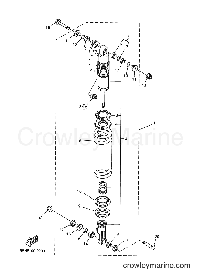 2002 Dirt Bike WR250F - WR250F (5PH6) [070] - REAR SUSPENSION