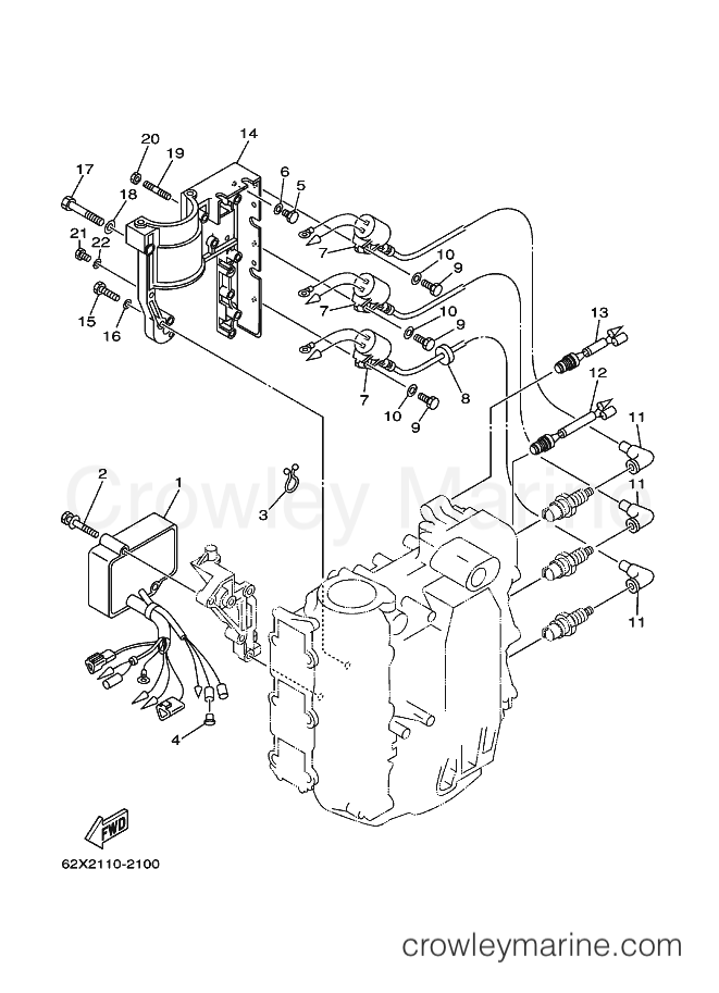 Yamaha Motors 40TLRD (63DC) [080] - ELECTRICAL 1