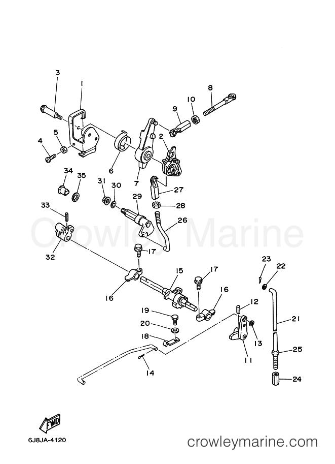 Yamaha Motors 25J (6K9) [99A] - CONTROLLER 1