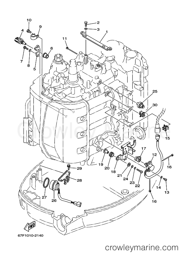 Yamaha Motors F80A (67G1) [030] - ELECTRICAL 3