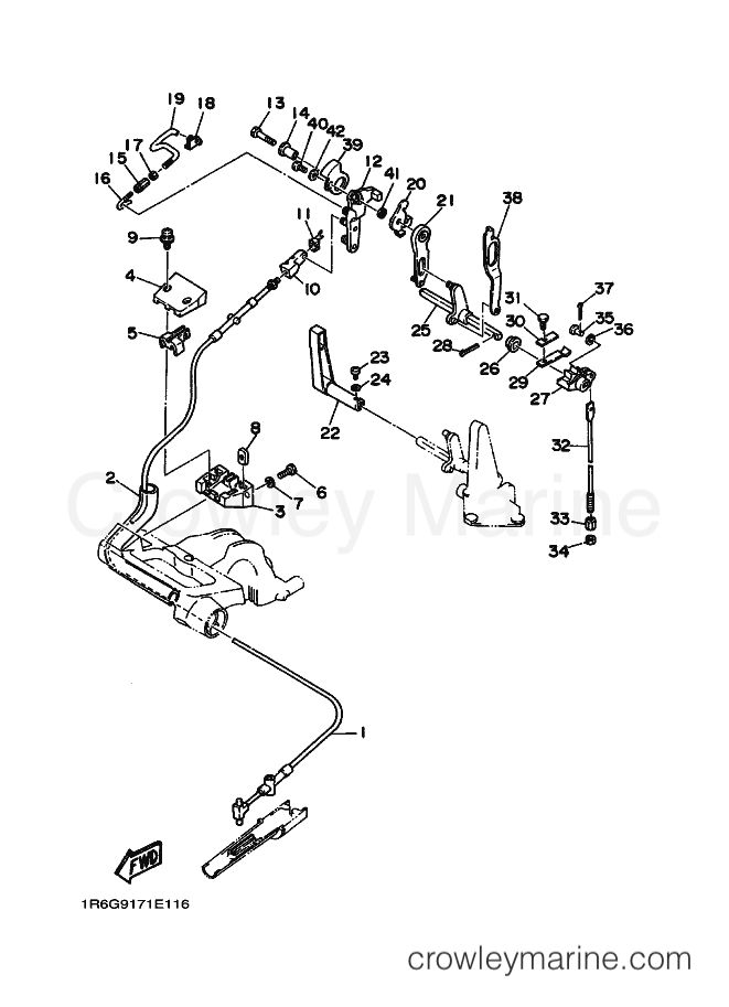 Yamaha Motors F9.9B (6G90) [020] - CONTROL