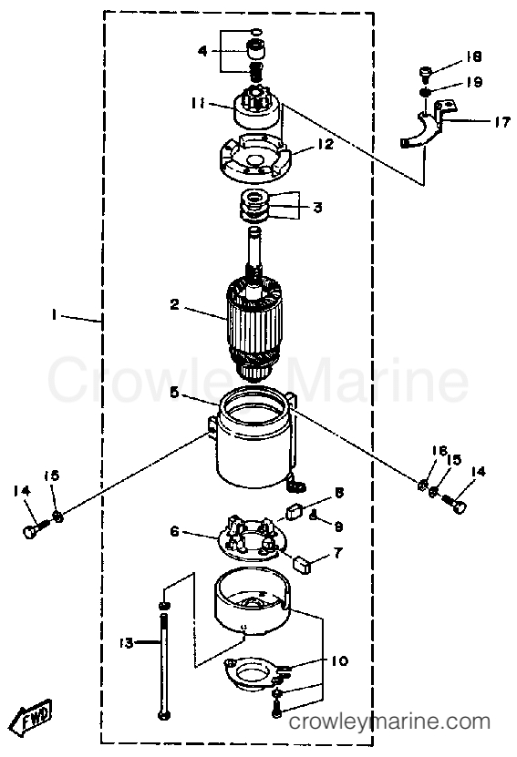 Yamaha Motors 90ETLH - ELECTRIC STARTER