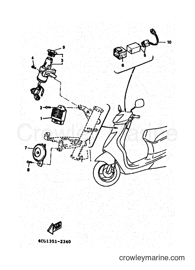 Yamaha Motors YE50 (4LN4) [999] - ELECTRICAL 1