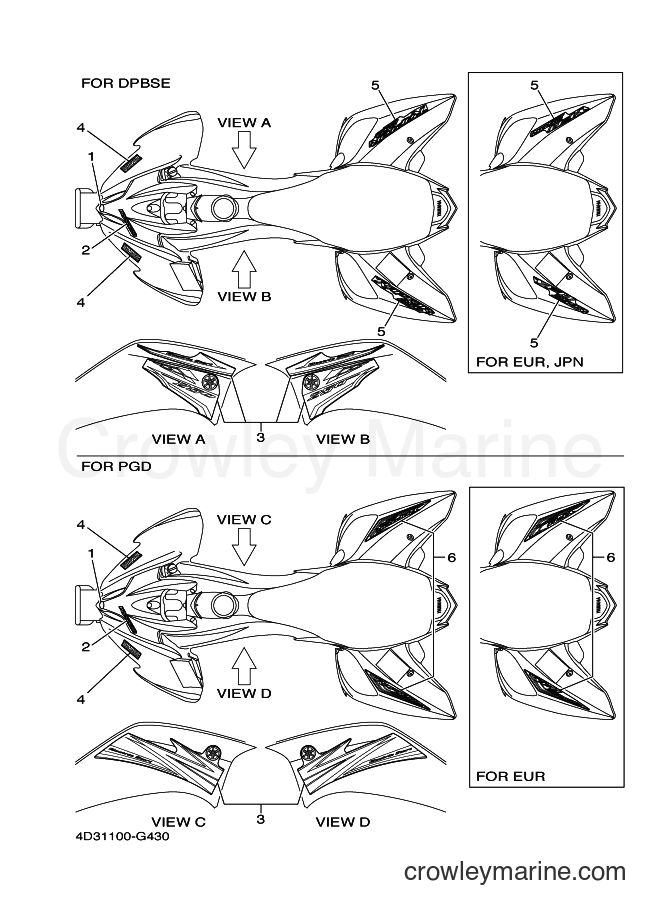 Yamaha Motors YFS250 (4D33) [010] - GRAPHICS