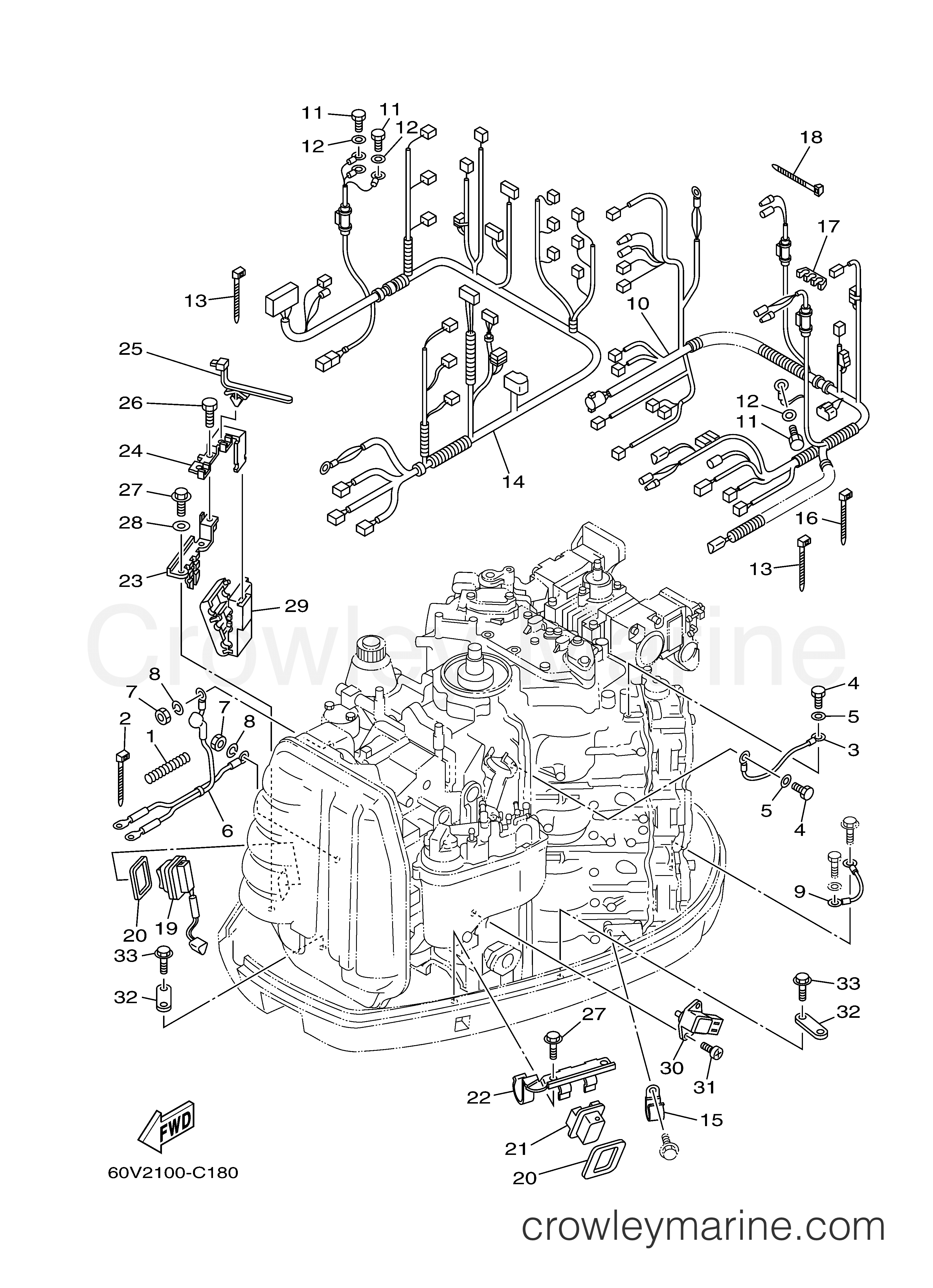 Yamaha Motors LZ300TURC - ELECTRICAL 2