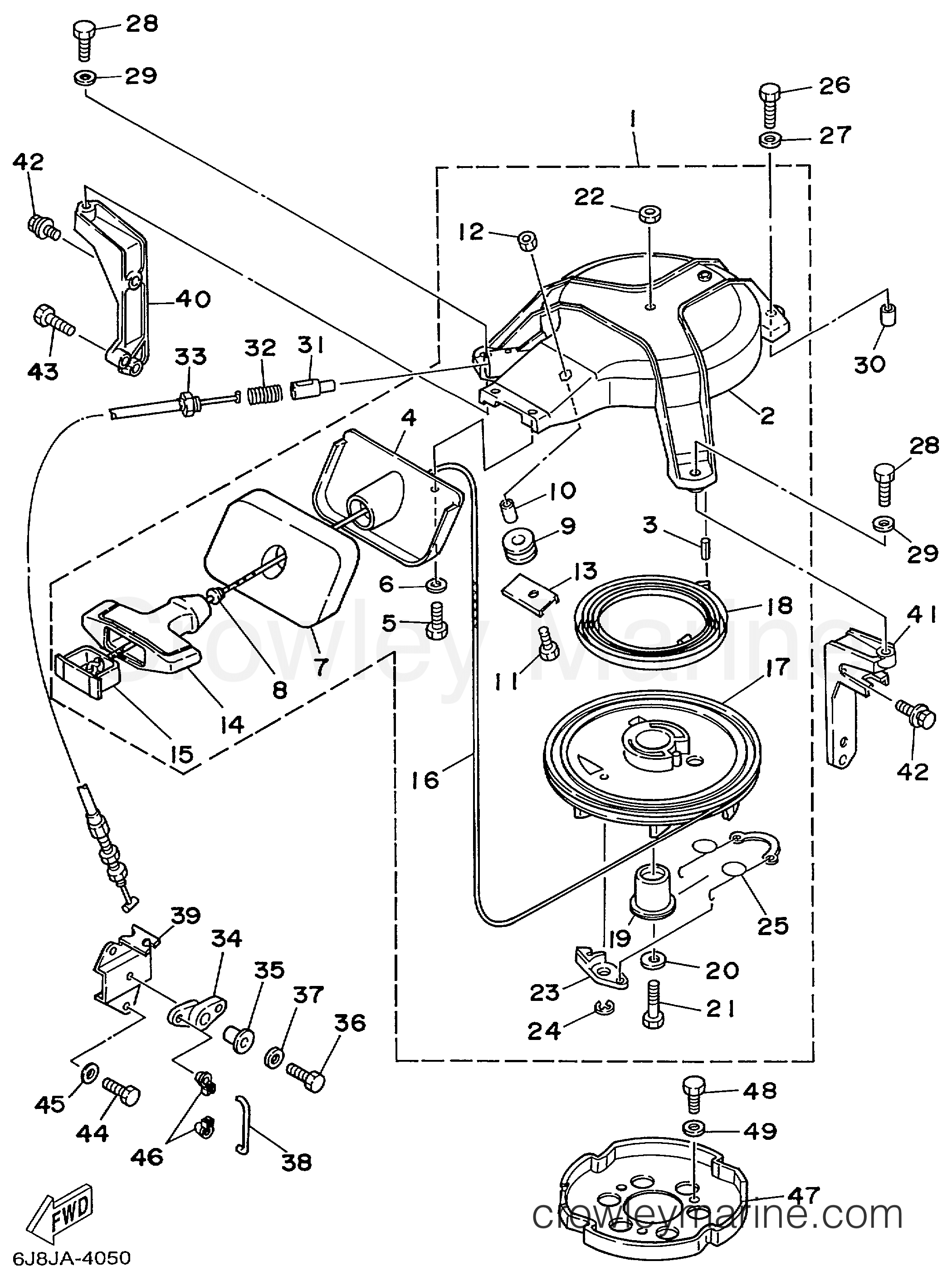 Yamaha Motors 25MLHX3 - STARTER