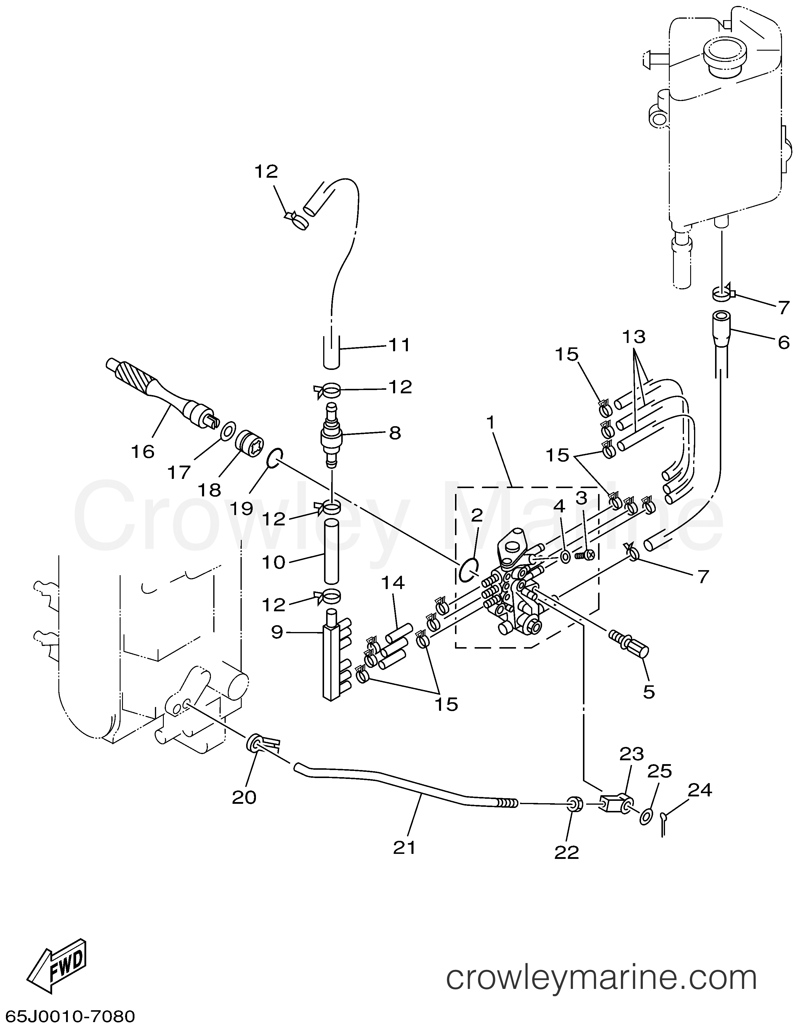 Yamaha Motors VX200TLRA - OIL PUMP