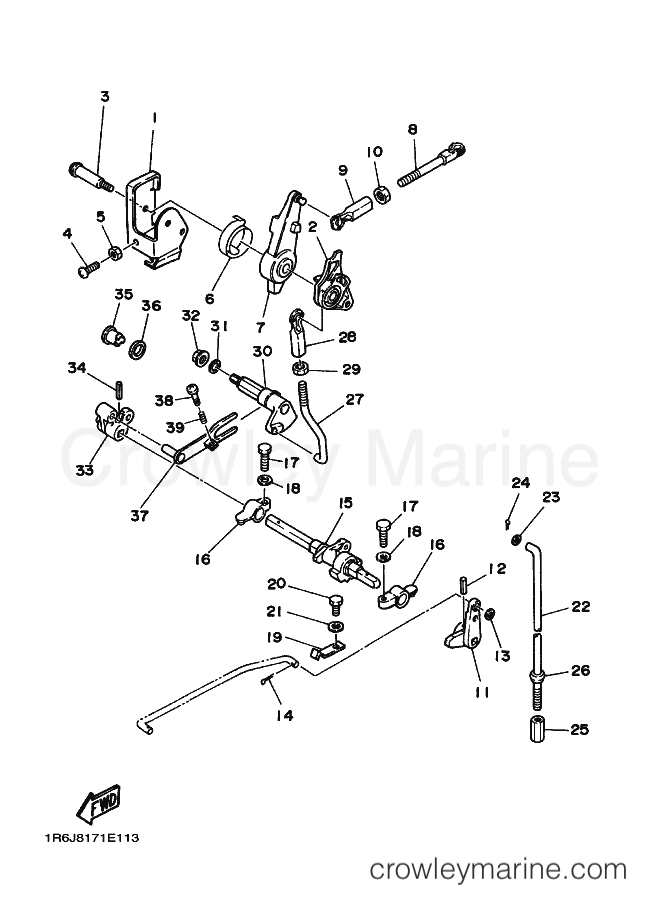 Yamaha Motors 30D (6J8) [030] - CONTROL