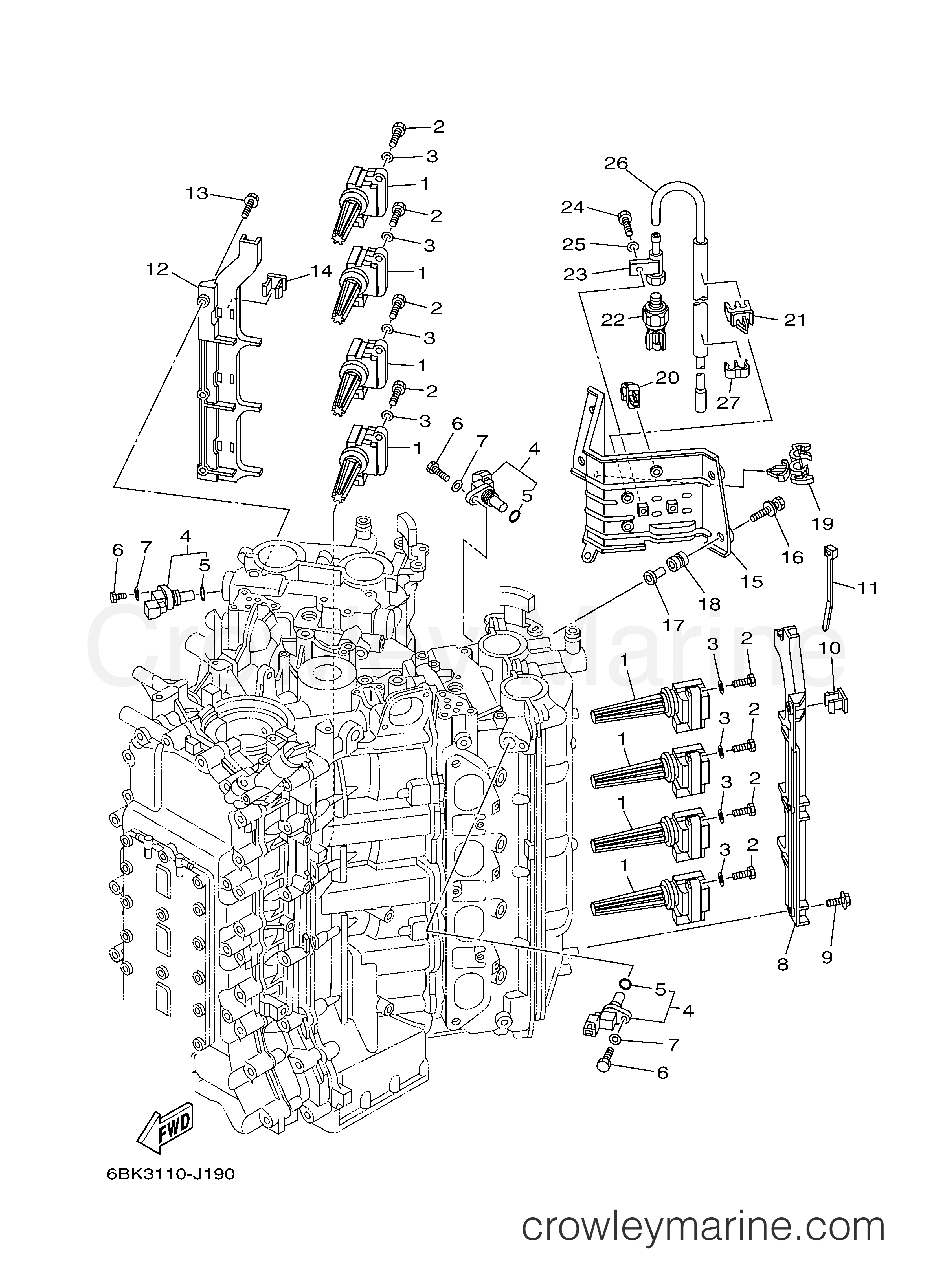 Yamaha Motors LF350XCA - ELECTRICAL 3