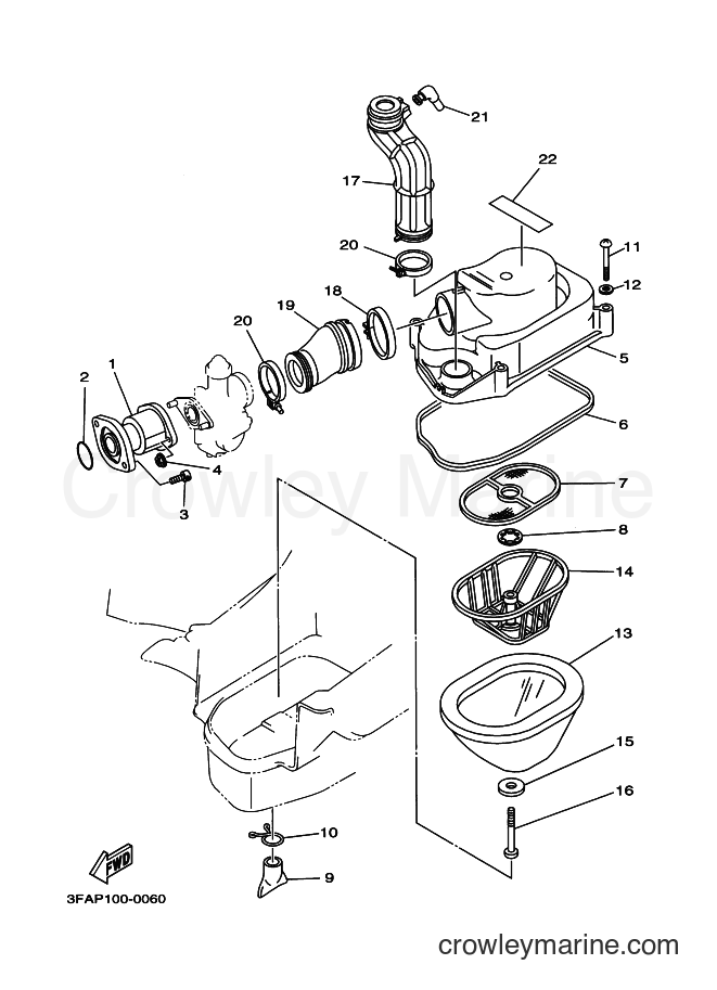 Yamaha Motors YFA1 (3FAY) [010] - INTAKE