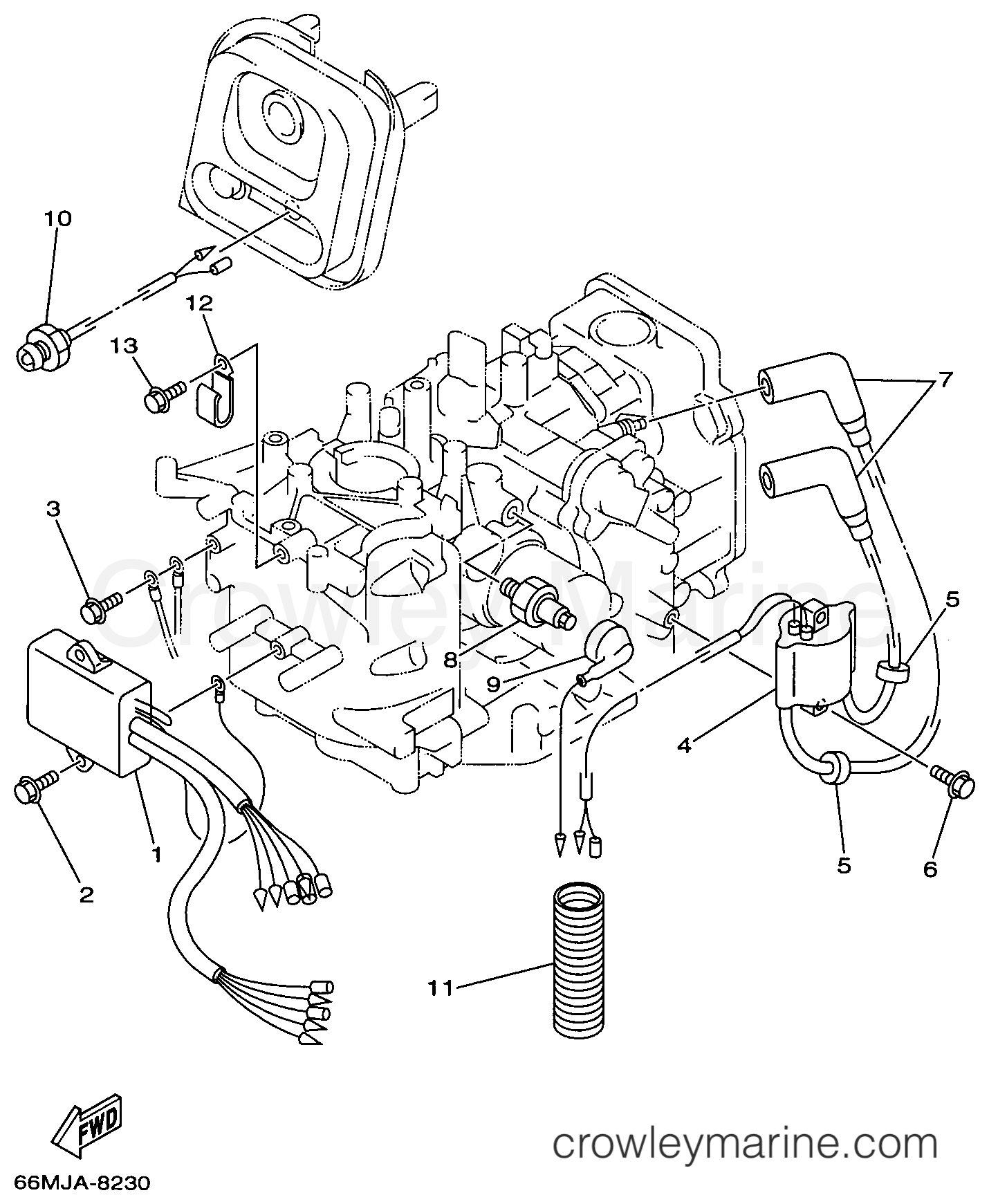 Yamaha Motors F15ESHW - ELECTRICAL 1