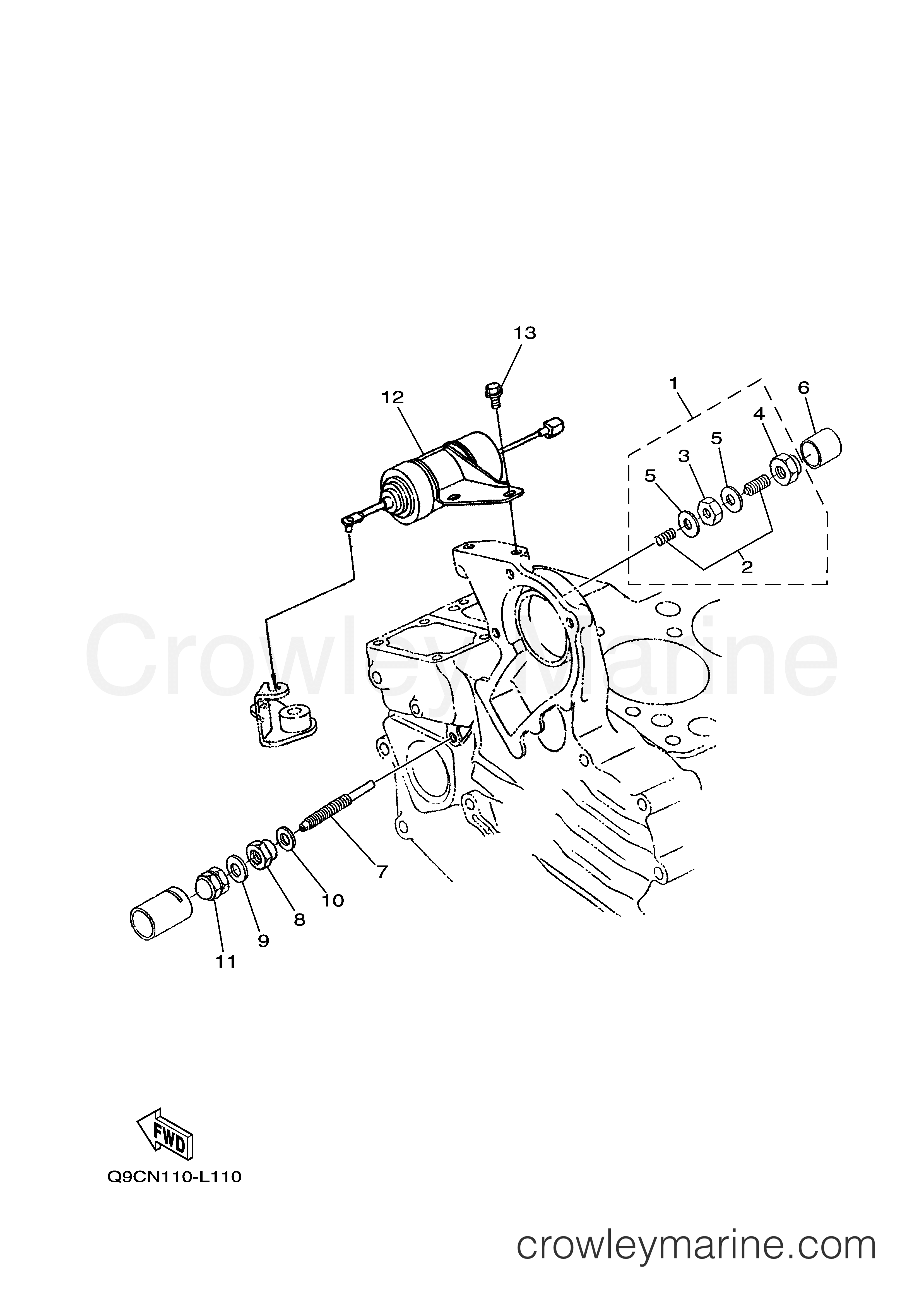 Yamaha Motors EDL7000SDE - GOVERNOR 2
