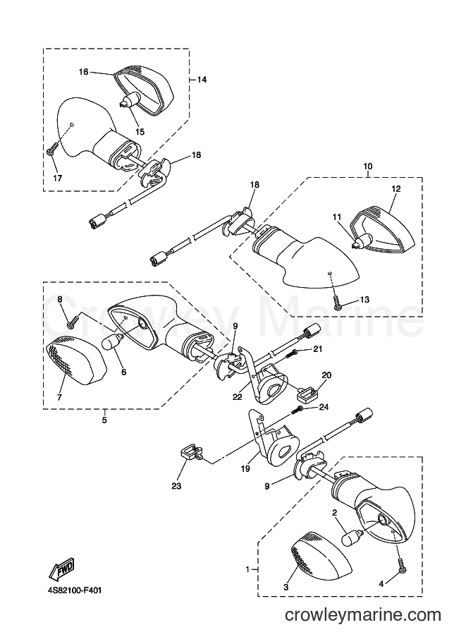 2009 Street Bike FZ6-SHG - FZ6-SHG (4S8E) [010] - FLASHER LIGHT
