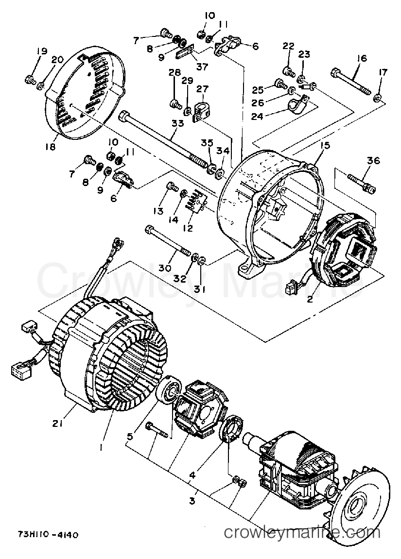 Yamaha Motors EC4000DV - GENERATOR EC4000DV