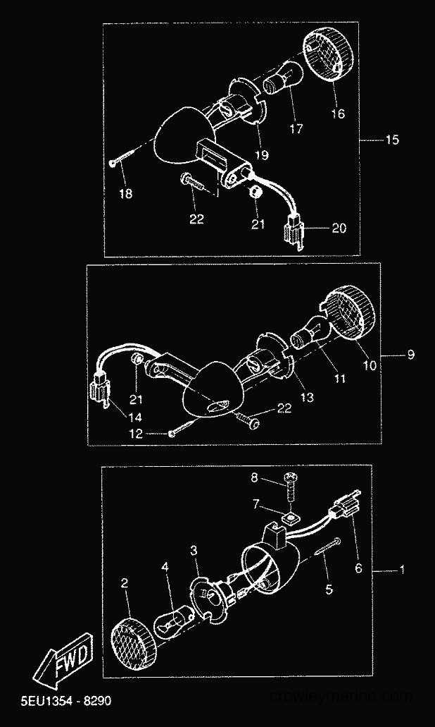 Yamaha Motors YH50 (5LD5) [020] - FLASHER LIGHT