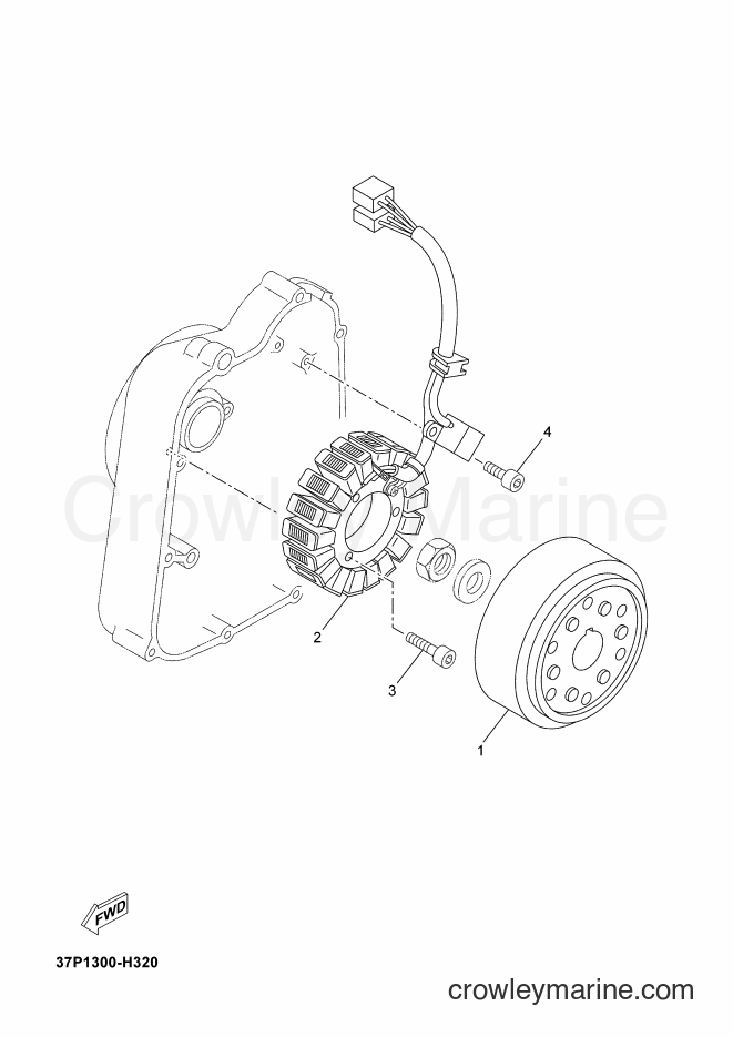 Yamaha Motors YP250R (1YS4) [020] - GENERATOR