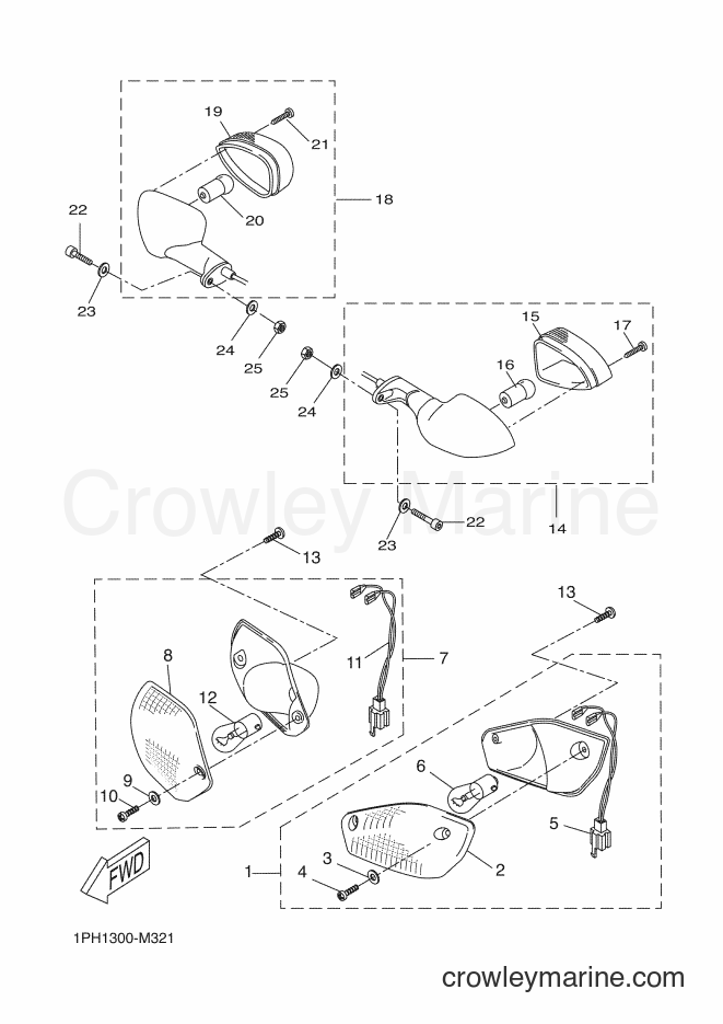 Yamaha Motors NS50 (1PH1) [050] - FLASHER LIGHT