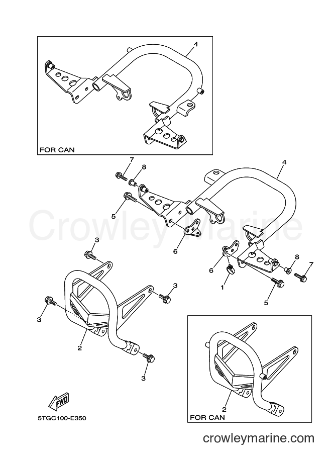 Yamaha Motors YFZ450 (5D36) [010] - GUARD