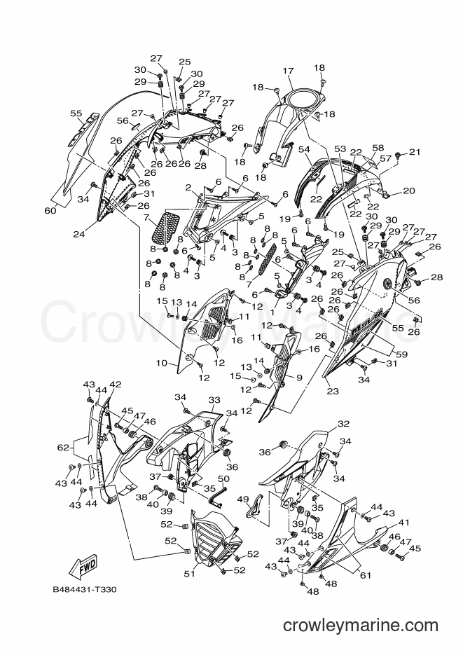 2018 Street Bike TFX150 - TFX150 (B484) [010] - LEG SHIELD