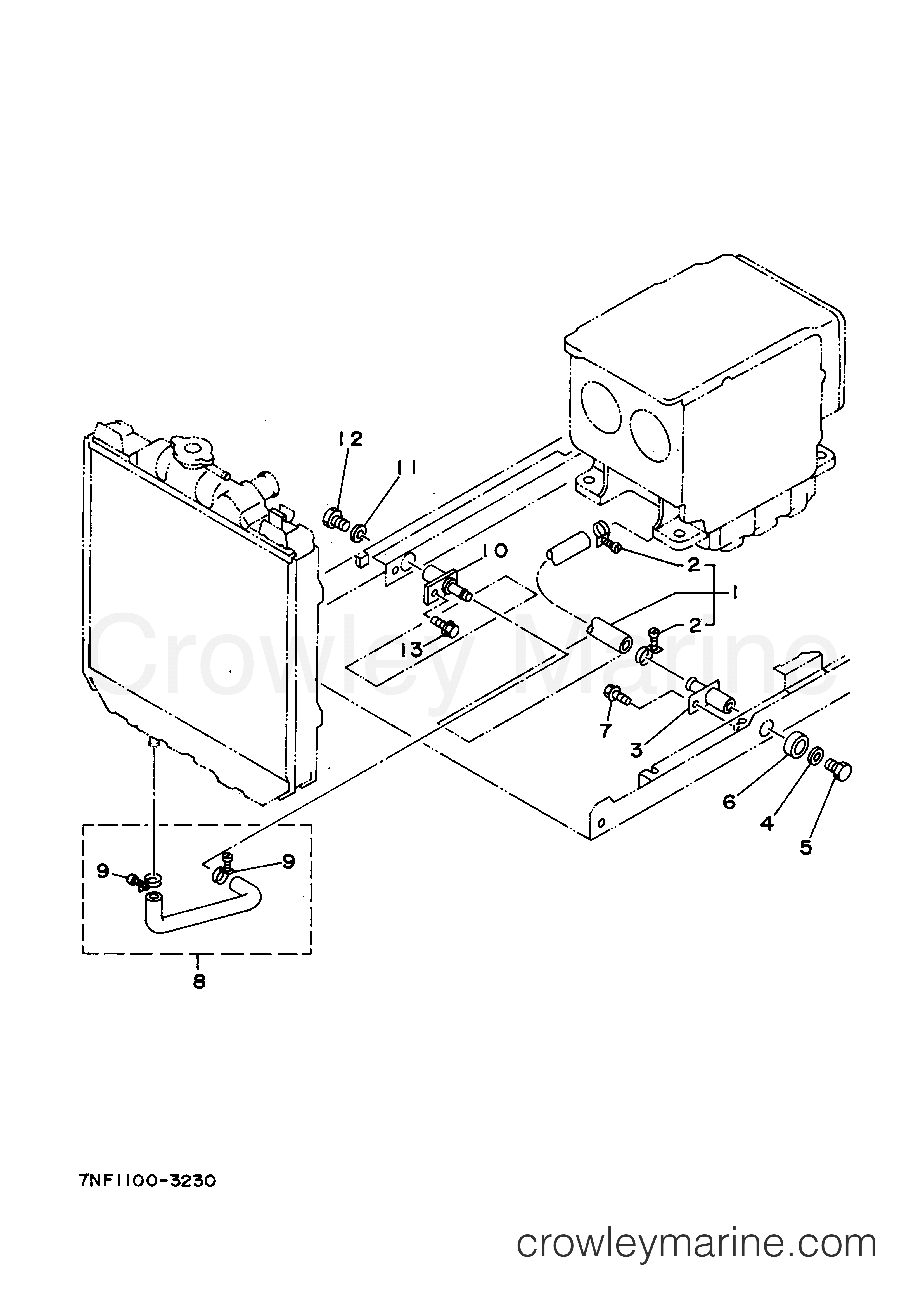 Yamaha Motors EDL6500S2 - DRAIN
