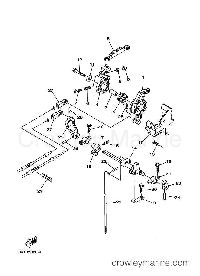 Yamaha Motors (E)40X (66T) [99C] - CONTROLLER 1