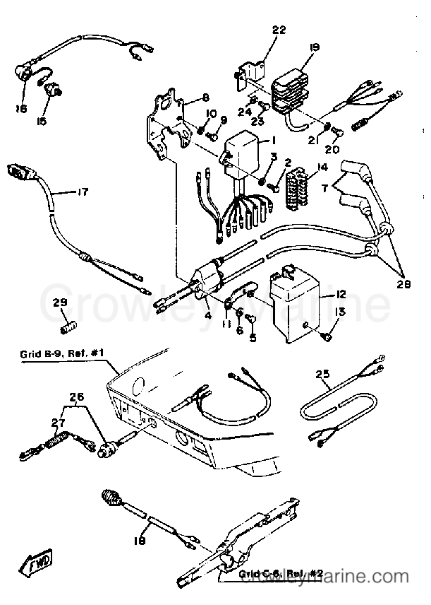 Yamaha Motors FT9.9XK - ELECTRICAL