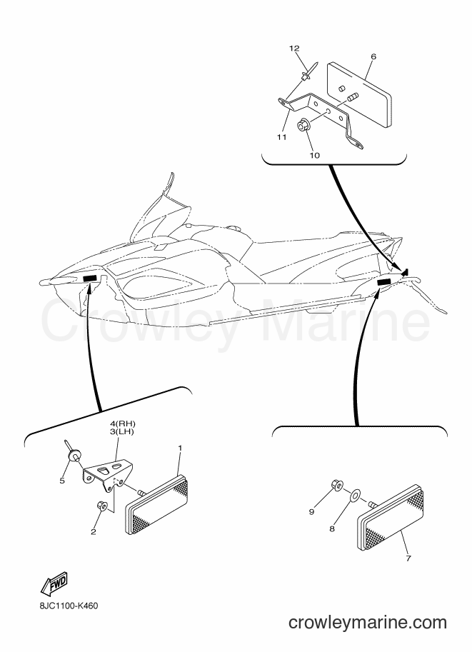 Yamaha Motors RX10GT2 (8JC3) [020] - ELECTRICAL 3