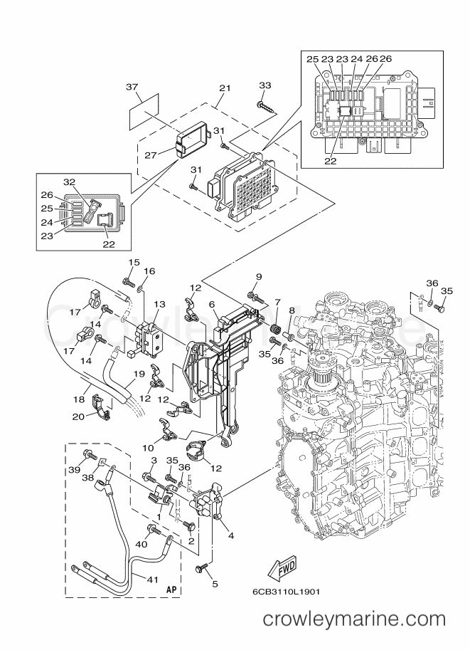 Yamaha Motors VF200A (6CD7) [050] - ELECTRICAL 3
