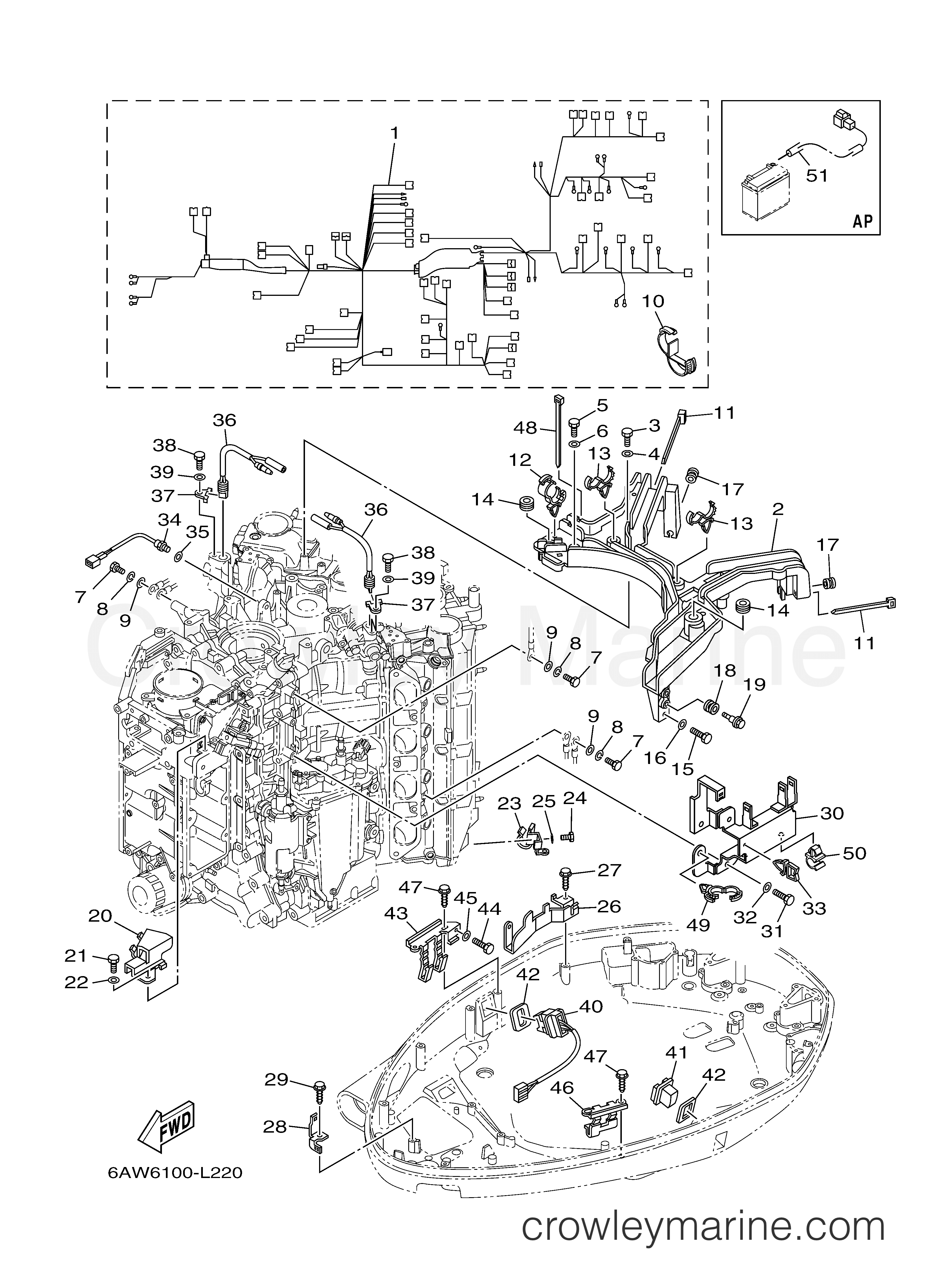 Yamaha Motors F350UCB - ELECTRICAL 5