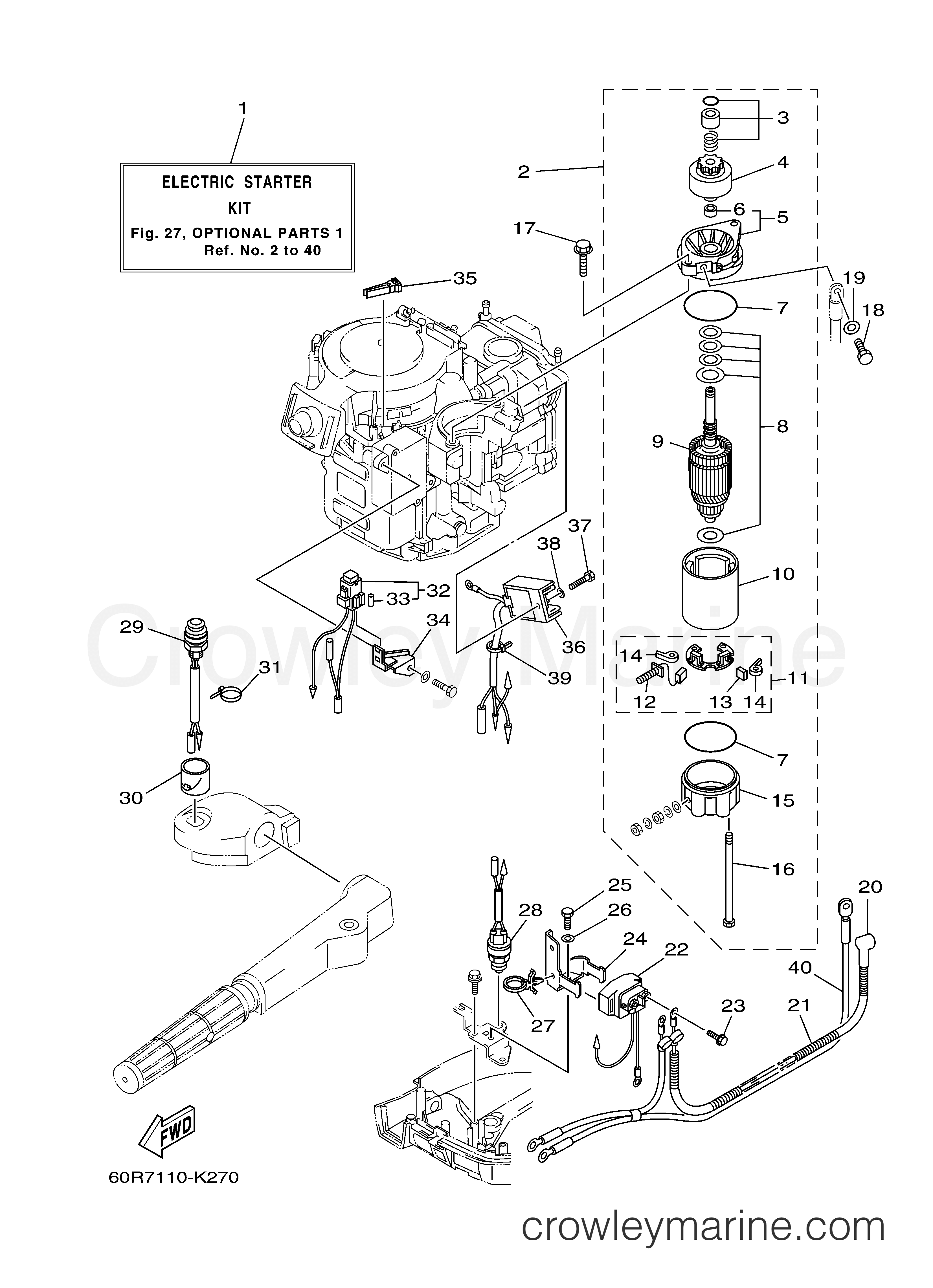 Yamaha Motors F8LMHA - OPTIONAL PARTS 1